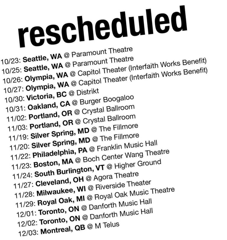 Bikini Kill Announces Rescheduled Fall 2020 Tour Dates Mxdwn Music