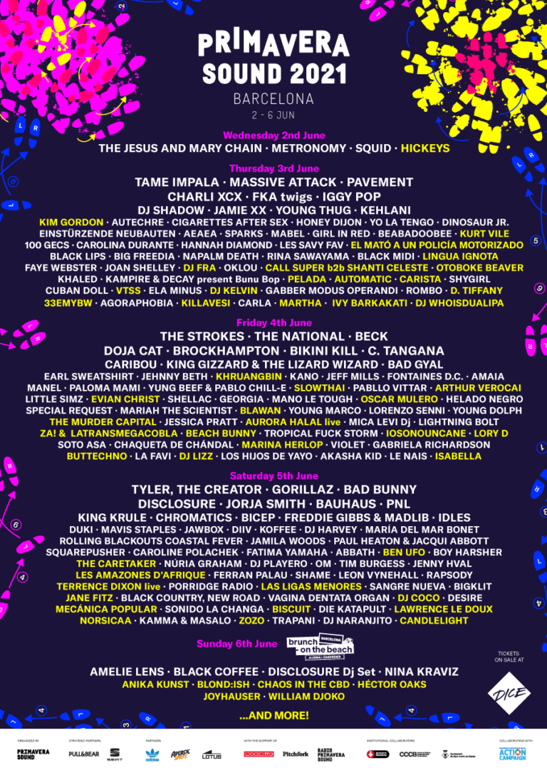 Primavera Sound Announces 2021 Lineup Featuring Gorillaz Bauhaus And