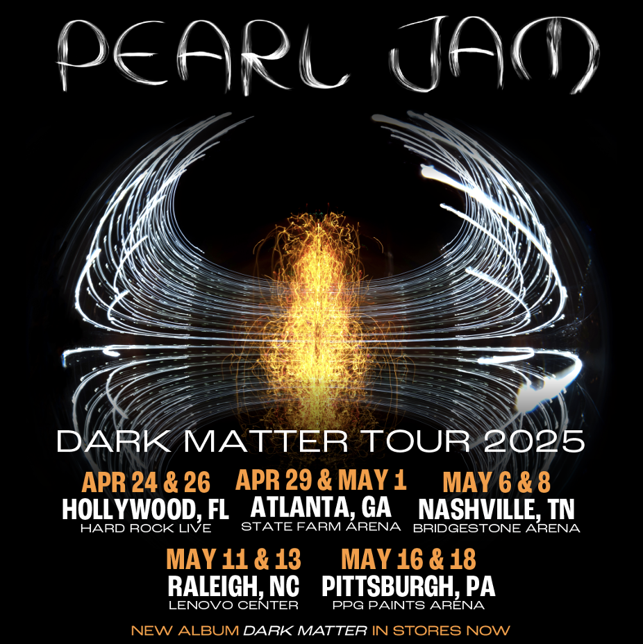 Pearl Jam Announces Spring Dark Matter U S Tour Dates Mxdwn Music