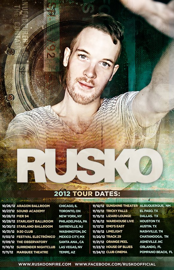 2012 tour dates