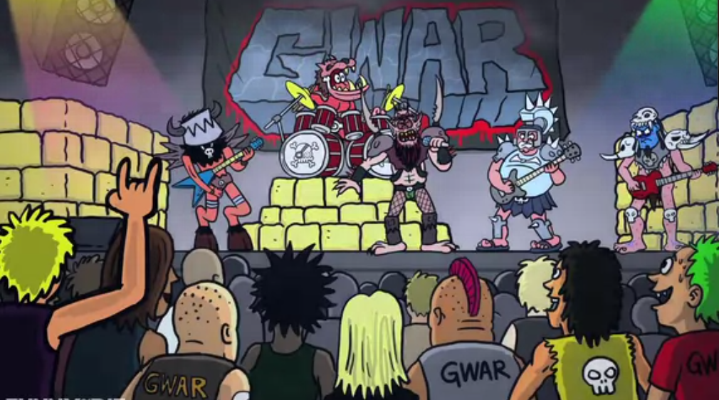WATCH Funny or Die Premieres "The Animated Tales of GWAR" mxdwn Music