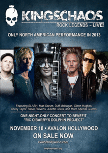 Kings of Chaos @ The Avalon 11/18
