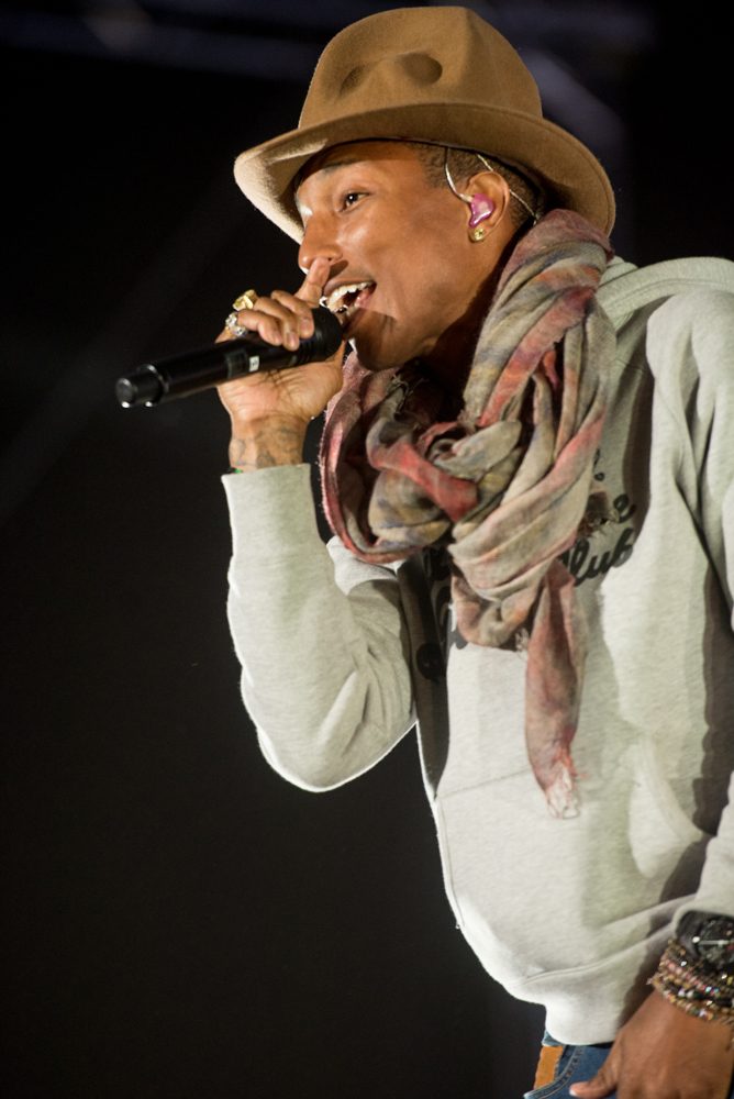 Pharrell Threatens to Sue President Trump in Cease and Desist Letter After "Happy" Played At Political Rally Hours After Synagogue Massacre
