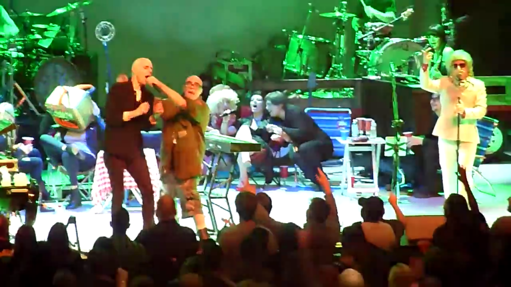 WATCH Maynard James Keenan and Danny Carey Reunite With Green Jelly Live For "Three Little Pigs