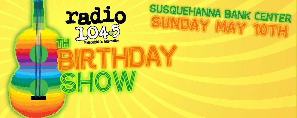 Radio 104.5 8th Birthday Show @ Susquehanna Bank Center 5/10 (with Hozier, Death Cab for Cutie, Passion Pit, Of Monsters and Men, Awolnation, Walk the Moon, and Vance Joy)