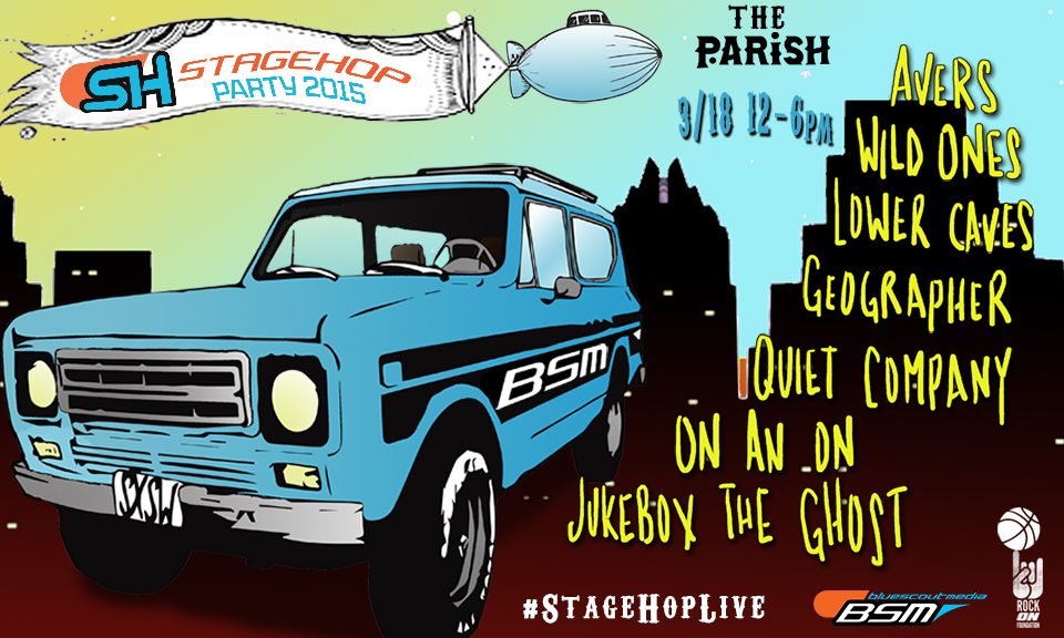 Stage Hop SXSW 2015 Day Party Announced featuring Jukebox the Ghost