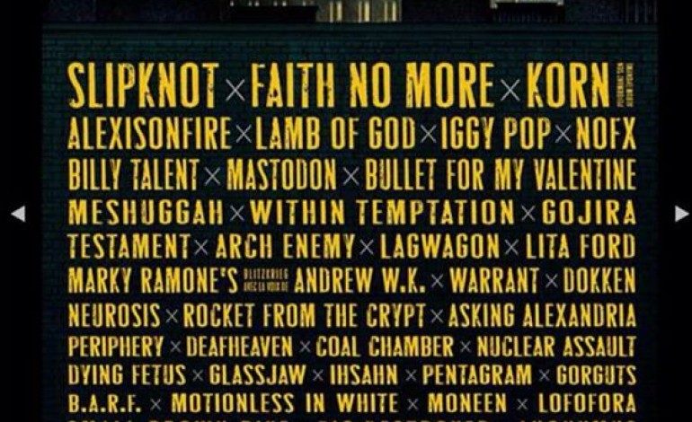 Heavy Montreal 2015 Lineup Announced Featuring Faith No More, Slipknot And Lamb Of God