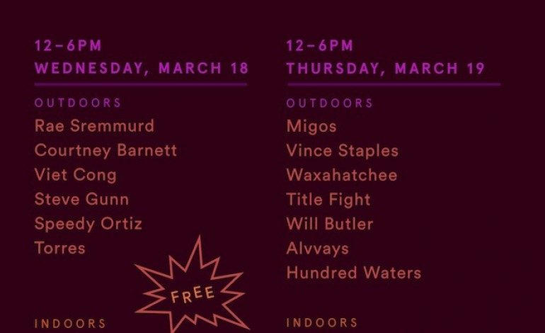 Pitchfork SXSW 2015 Day Parties Announced