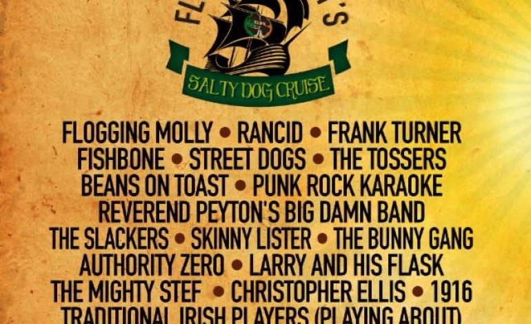 Flogging Molly’s Salty Dog Cruise 2015 Lineup Announced Featuring Flogging Molly, Rancid And Fishbone