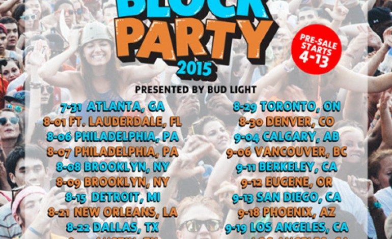 Mad Decent Announce Summer 2015 Block Party Tour Dates