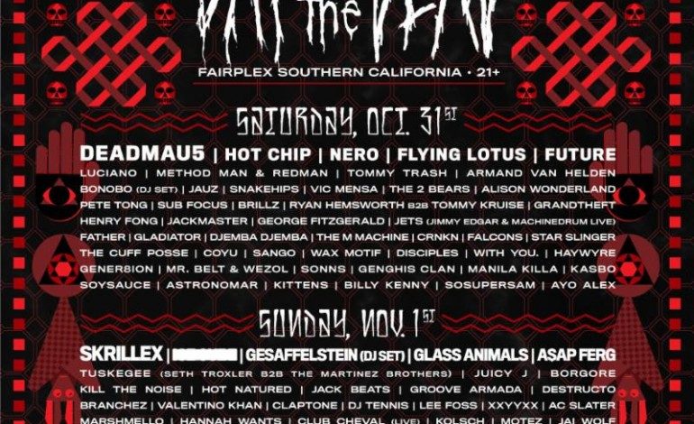 Hard Day Of The Dead 2015 Lineup Announced Featuring Hot Chip, Deadmau5 And Flying Lotus