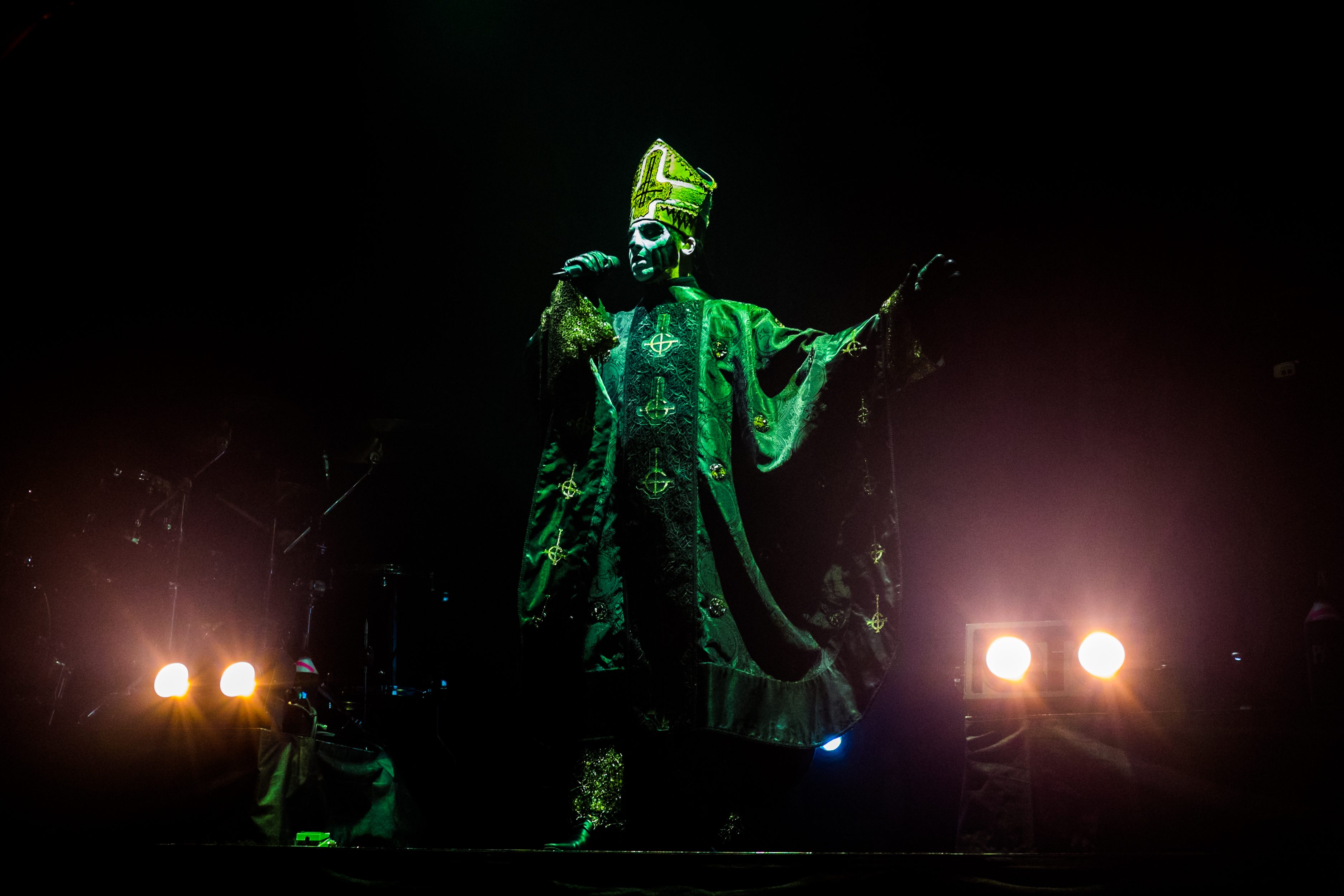 Papal regalia, on-stage rituals and razzle-dazzle rock'n'roll: Why Ghost  are the biggest Satanic band on the planet