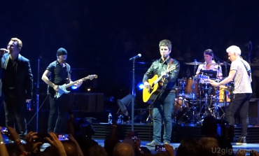 WATCH: Noel Gallagher Joins U2 Onstage for Beatles Cover and “I Still Haven’t Found What I’m Looking For”