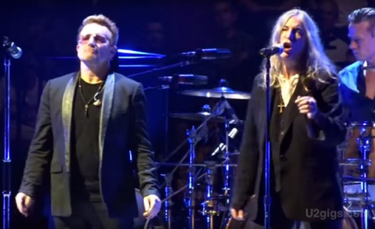 WATCH: Patti Smith Joins U2 Onstage For “Gloria”