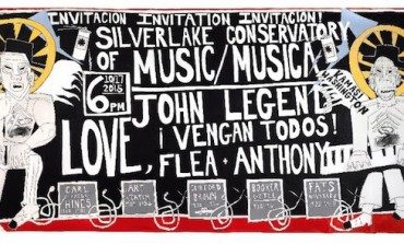 John Legend and Kamasi Washington w/Red Hot Chili Peppers @ Silverlake Conservatory of Music Benefit Gala 10/17