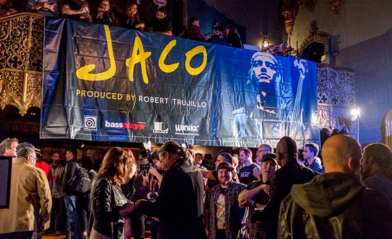 Jaco Premiere and Concert with Robert Trujillo, Billy Idol, Flea at The Theater at The Ace Hotel