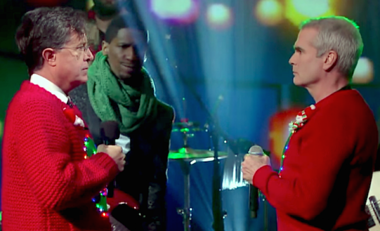 WATCH: Stephen Colbert And Henry Rollins Perform “Carol Of The Bells”