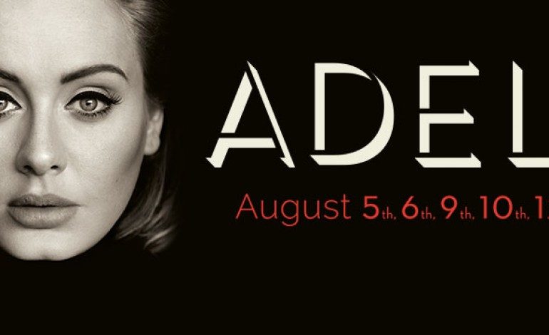 Adele @ Staples Center 8/5 – 8/13