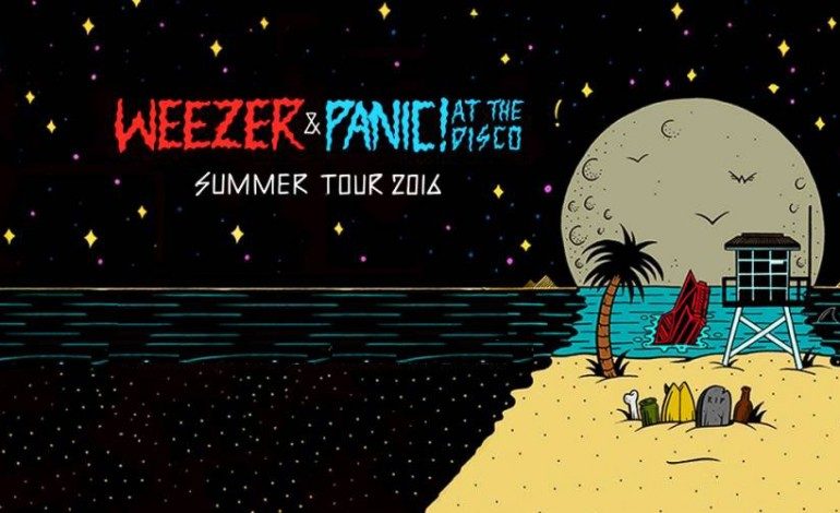 Weezer, Panic! at the Disco & Andrew McMahon in the Wilderness @ BB&T Pavillion 7/5