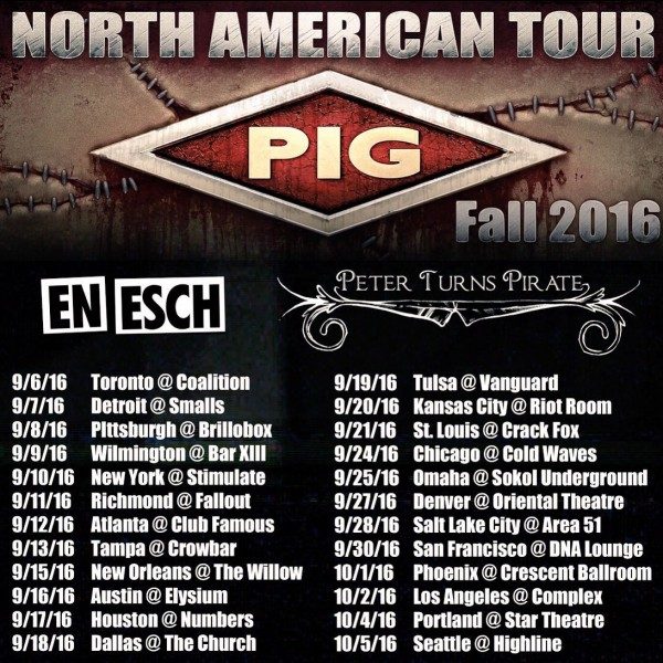 north american tour PIG