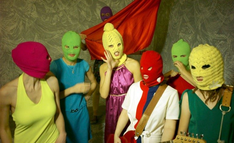 Pussy Riot At The Jeffrey Deitch Gallery On Jan. 27