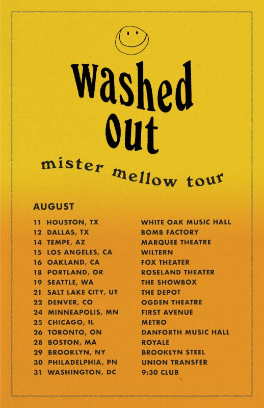 washed out tour