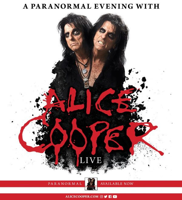Alice Cooper Tour Flyer