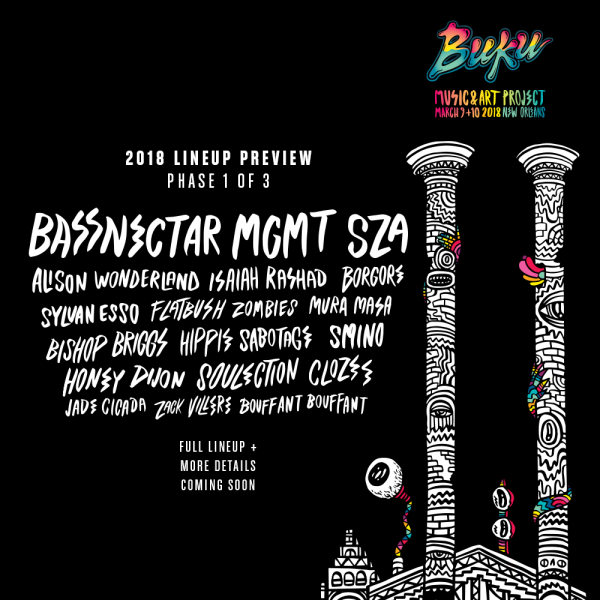 BUKU 2018 Festival Flyer
