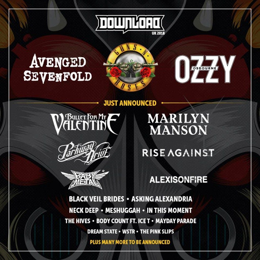 Download Festival UK Announces 2018 Lineup Featuring BABYMETAL 