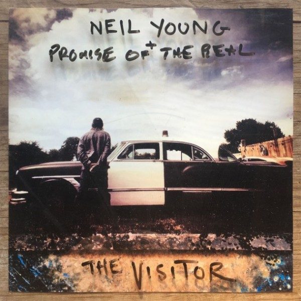 Neil Young The Visitor Album Art