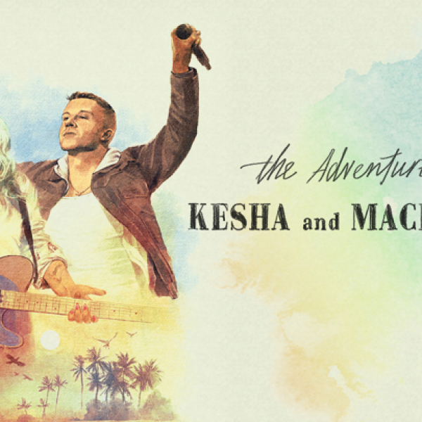Kesha and Macklemore Tour Flyer