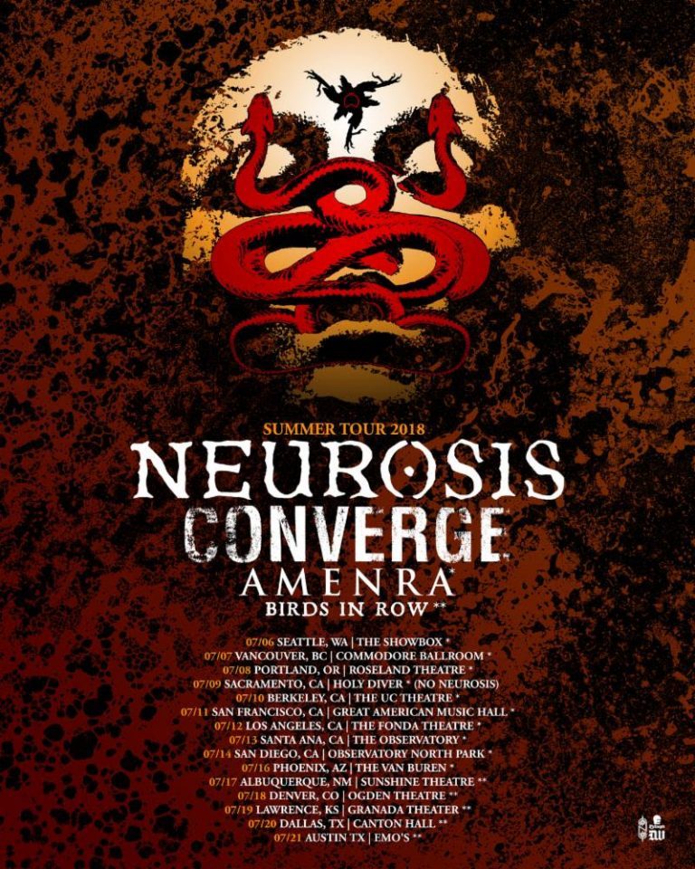 neurosis tour