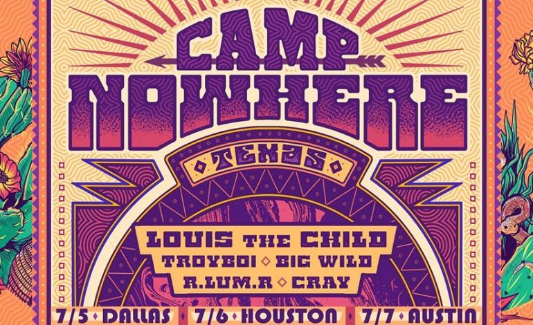 Camp Nowhere 2018: Louis the Child, Big Wild, Troyboi and more at Stubb’s on Saturday, July 5th