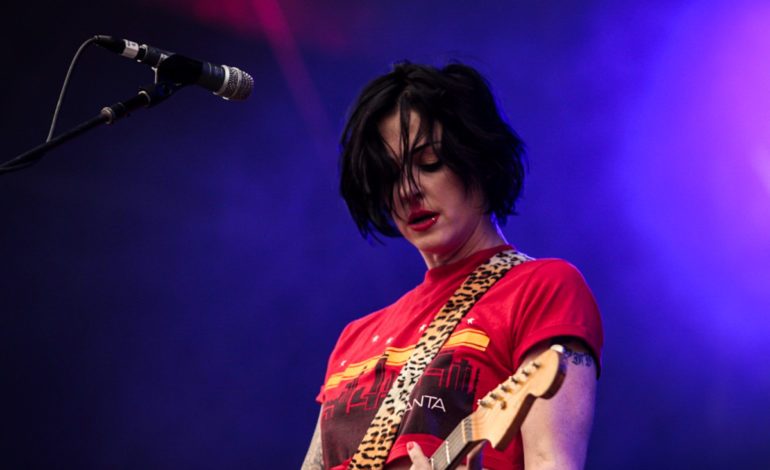 Brody Dalle of The Distillers and Frank Iero of My Chemical Romance Join Members of Murder By Death, Thursday and Soul Glo for Two Minutes to Late Night Cover of Annie Lennox’s “Walking on Broken Glass”
