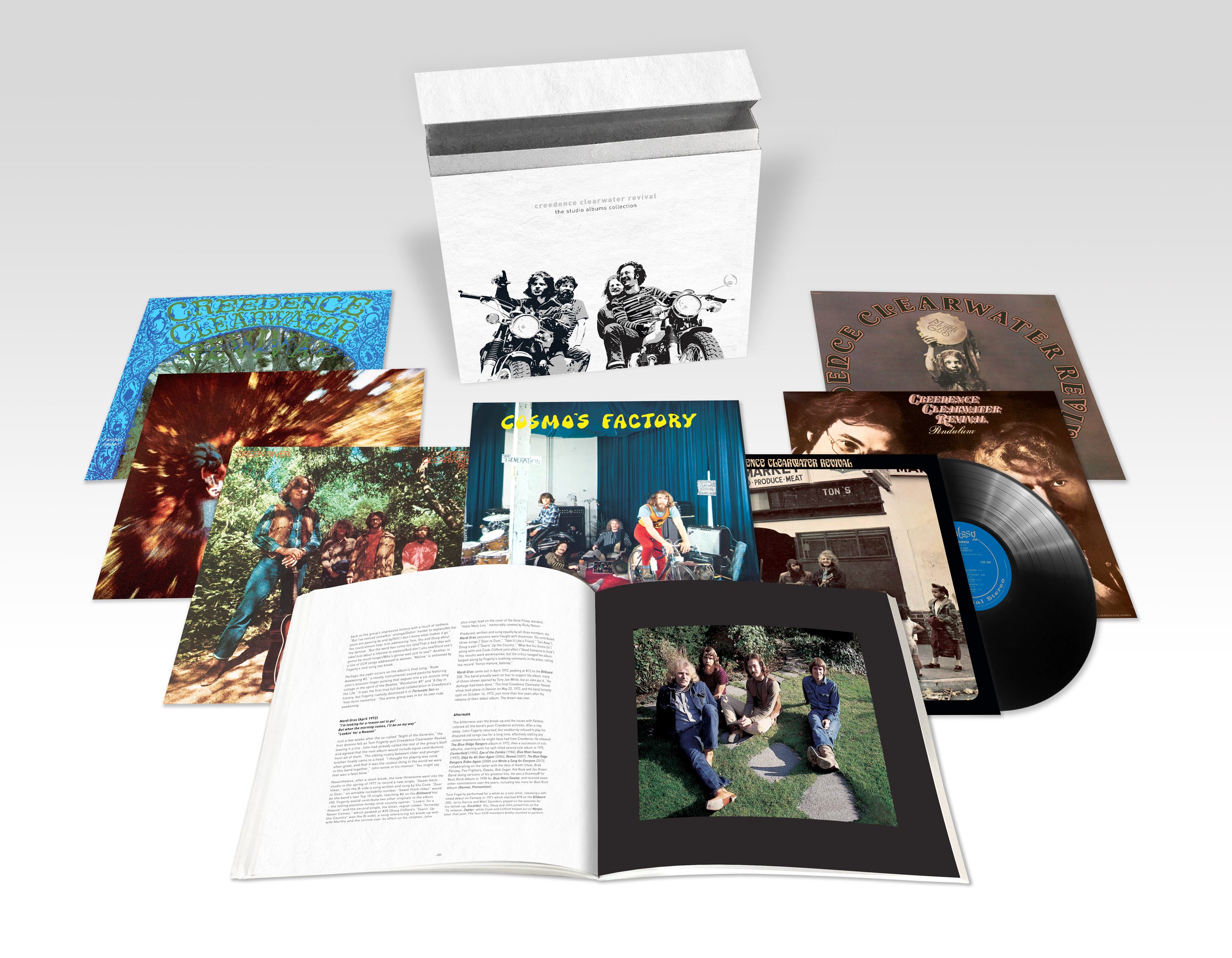 Creedence Clearwater Revival Announces 7-LP Deluxe Box Set For