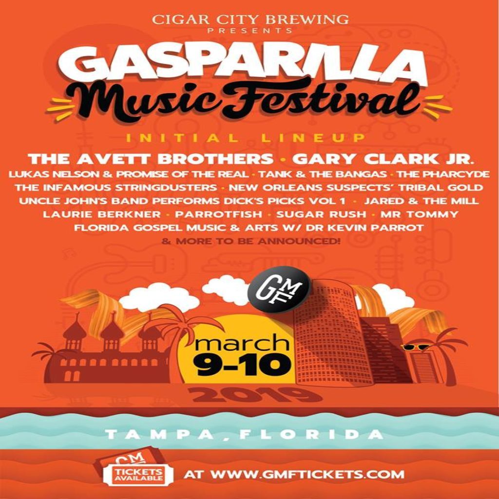 Gasparilla Festival Announces 2019 Lineup Featuring The Avett Brothers