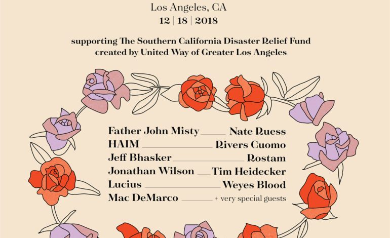 Father John Misty and Goldenvoice Announces Benefit Concert For The California Fires On December 18th