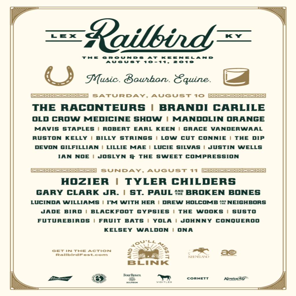 Railbird Music Festival Announces 2019 Lineup Including The Ranconteurs ...