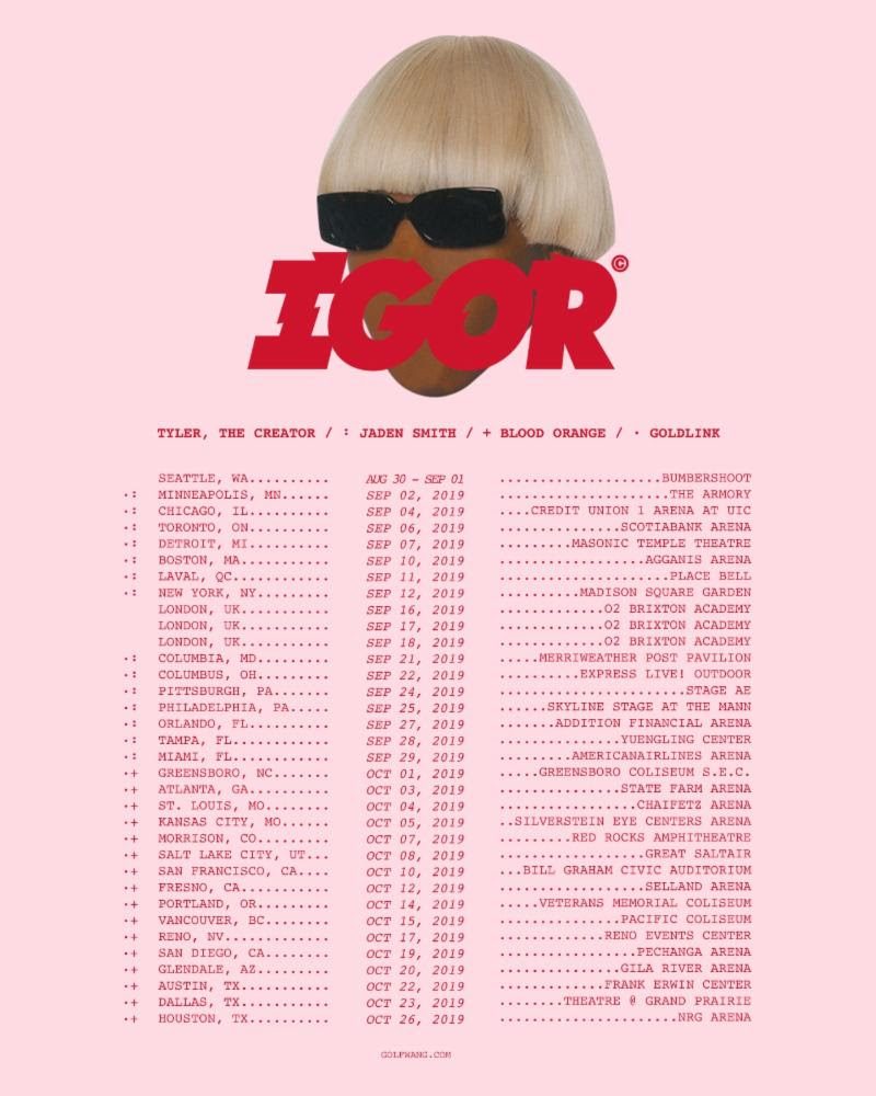 Tyler, The Creator Tickets, 2023 Concert Tour Dates
