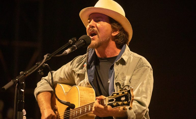 Eddie Vedder Covers Bruce Springsteen’s “Growin’ Up” for EB Research Partnership