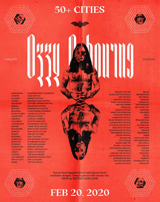 Ozzy Osbourne Event 2020