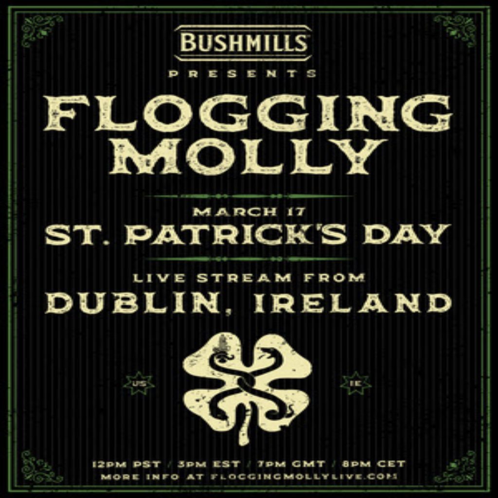 Flogging Molly Announces St. Patrick's Day Live Stream from Dublin