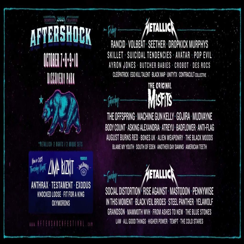 Aftershock Announces The Original Misfits Will Replace My Chemical ...