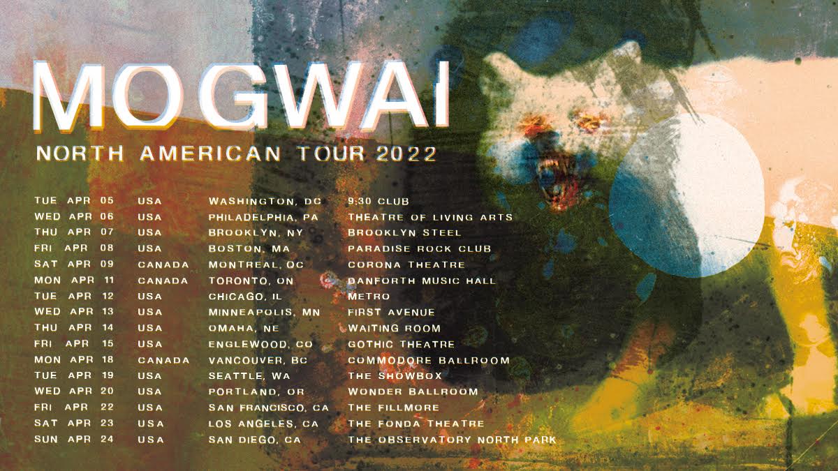 mogwai tour dates 2022