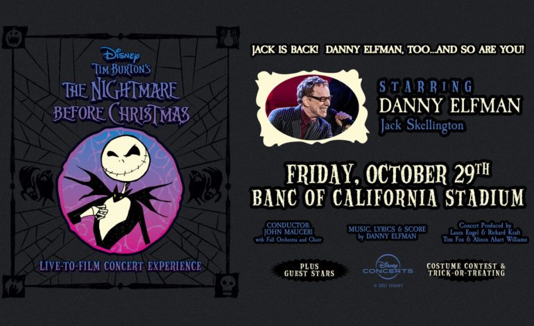 The Nightmare Before Christmas Live-To-Film at the Banc of California Stadium on October 29th and 31st