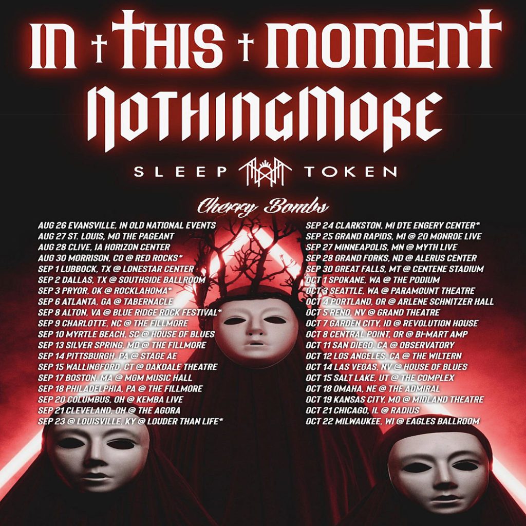 In This Moment Announce 10th Anniversary U.S. Tour Dates Featuring