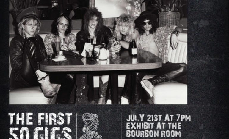 The First 50 Gigs Host Photo Exhibit In Celebration of Guns N’ Roses’ 35th Anniversary of Debut Album Appetite for Destruction