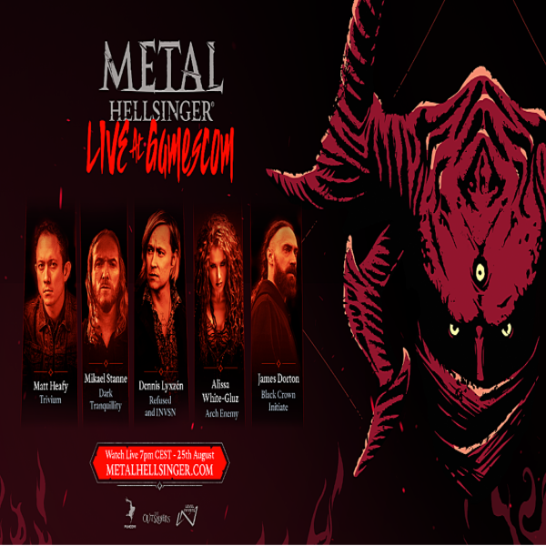 Trivium + Arch Enemy Members Star in 'Metal: Hellsinger' Game