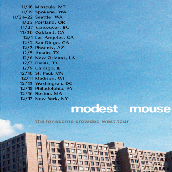 Modest Mouse Announces Fall/Winter 2022 The Lonesome Crowded West Tour