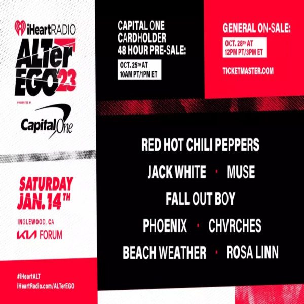 ALTer Ego Fest LA Announces Lineup Featuring Red Hot Chili Peppers, Jack White, Muse and - mxdwn Music